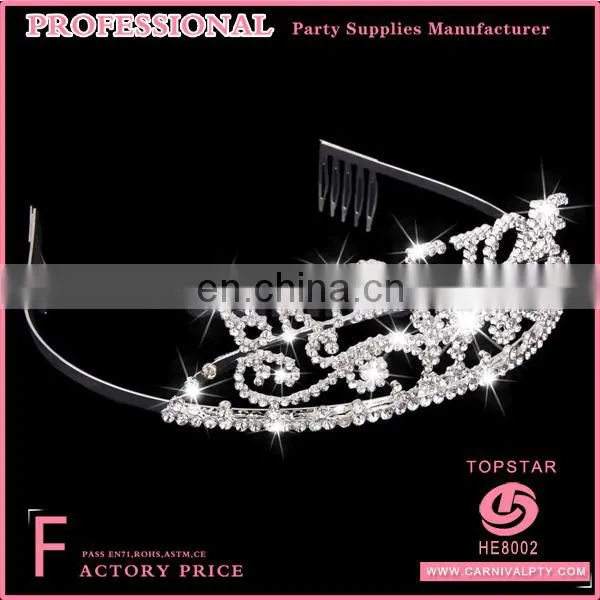 Wedding and Hen Party Silvery BRIDE TO Be Metal Tiara 