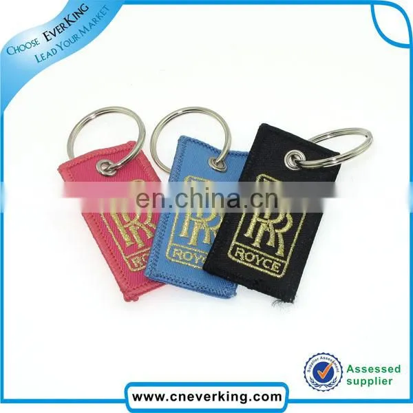 Cheap Key Ring Blank Custom Embroidery Key Rings photo-3