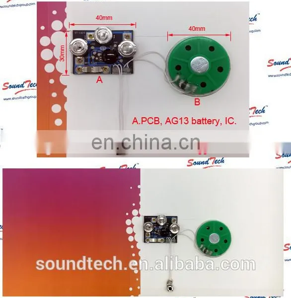 Tact Switch Trigger Pre-recordable Sound Module photo-4