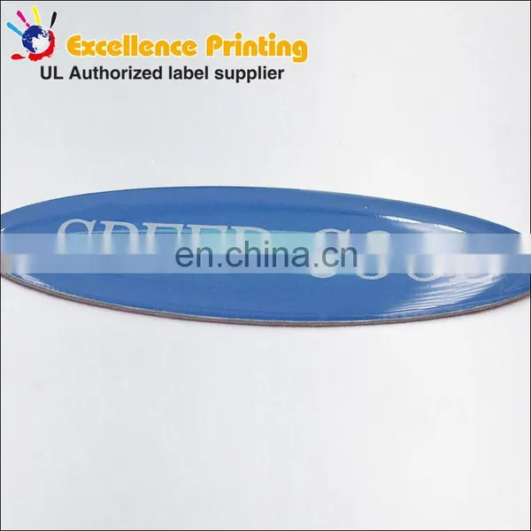 Custom Self Adhesive Metal Logo Sticker photo-4