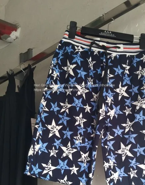 Summer Suit Men's Trend Five-point Sweatpants Color New Beach Pants photo-3