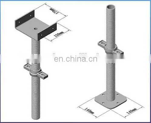 OEM Adjustable Scaffolding U Head Base Jack photo-3