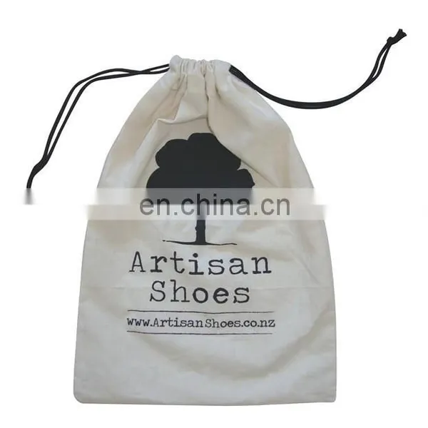 Organic Cotton Drawstring Bags/cotton Fabric Bag