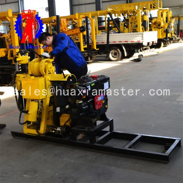 HZ-200Y Full Hydraulic Core Drilling Rig Borehole Drilling Machine Can Drill 200m Depth photo-2