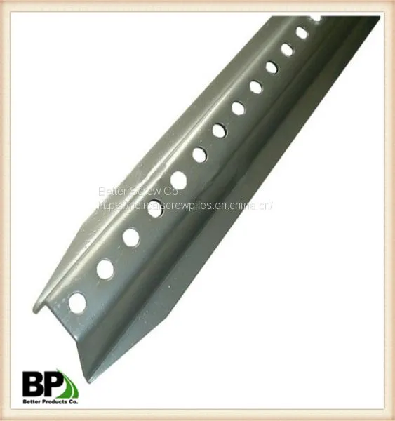 Vineyard Green Painted u Shape Post Ground Stakes photo-2