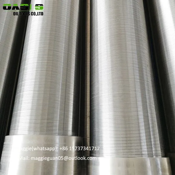 Water Treatment Screen Oil Filter Casing Slot Pipe Sand Control Water Well Screens photo-5