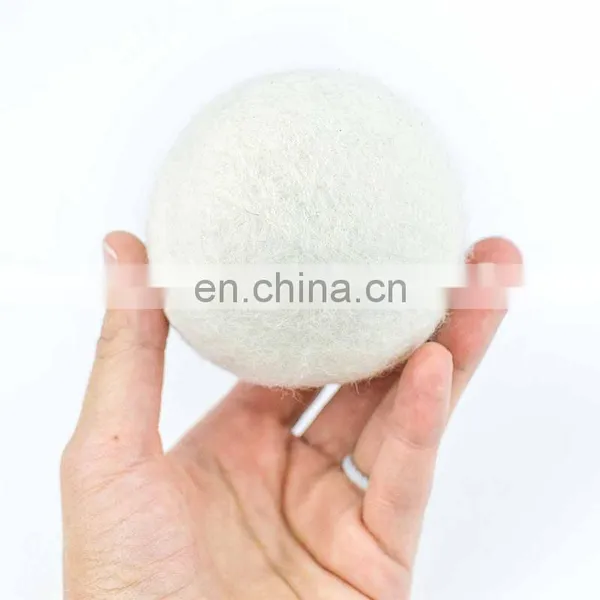 Australian Premium Tumble Anti Static Large Clothes Wool Felt Laundry Balls photo-3