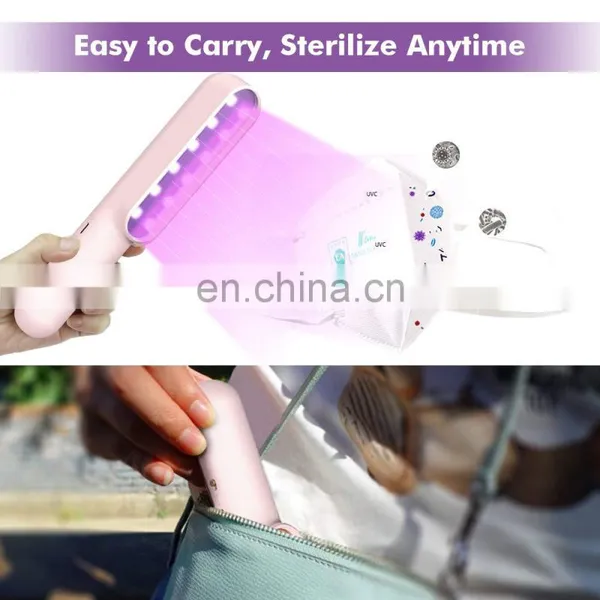 New Ultraviolet Sterilization Lamp Portable Led Ultraviolet Sterilization Stick Rechargeable uv Sterilization Sterilizer photo-3