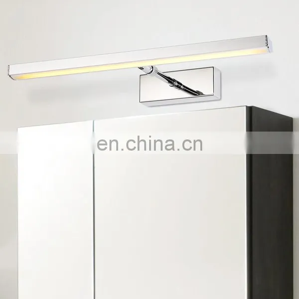 Simple Modern Stainless Steel Telescopic Mirror Light photo-3
