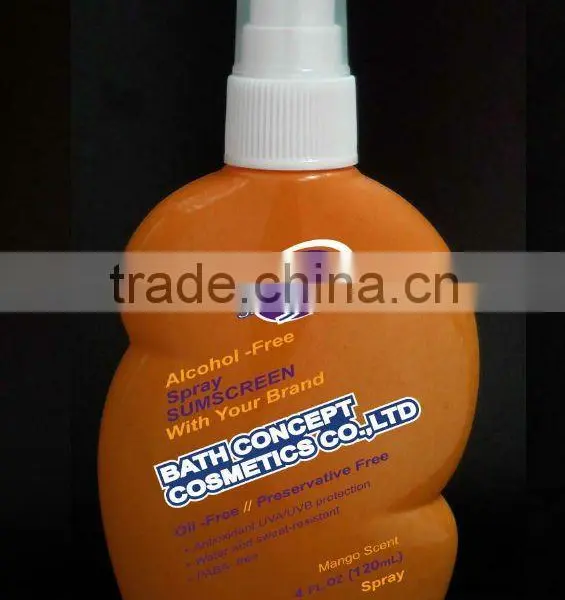 Beach Sunscreen Spray in your Brand