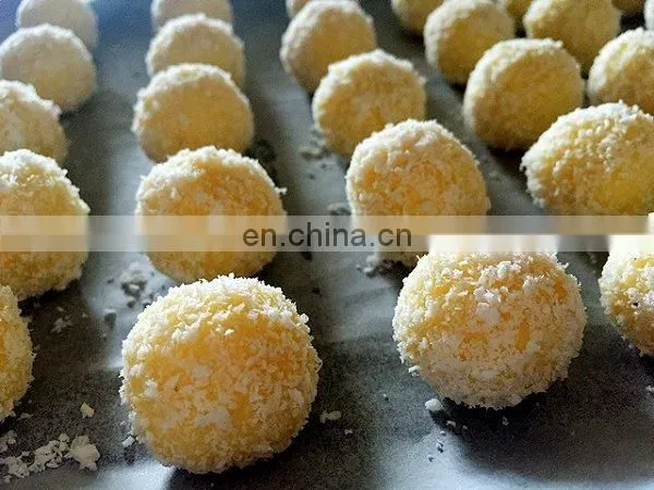 Automatic Coconuts Ball Walnut Ball Making Machine Small Street Snack Food Forming Machine photo-3