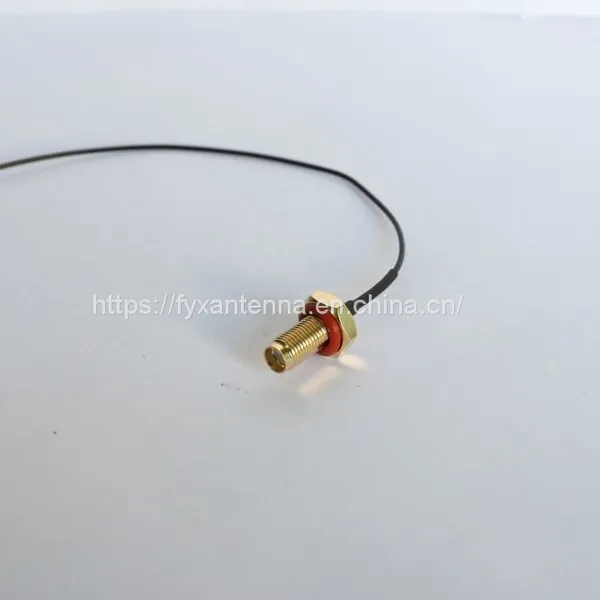 RF Connector Pigtail Cable SMA Female Bulkhead to U.fl Extension Cable 1.13 Cable photo-3
