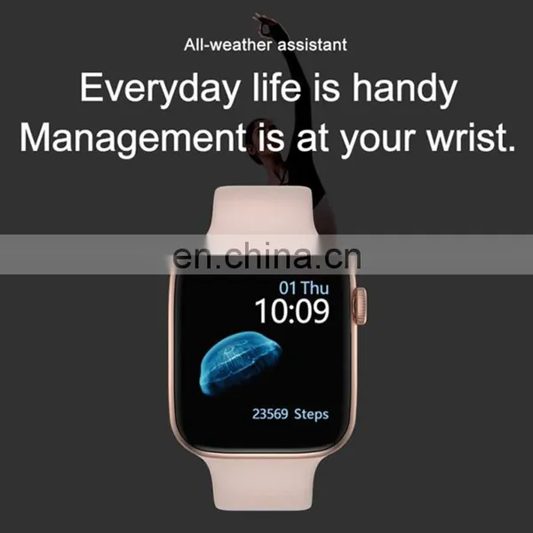 2020 New Amazon Best Selling Body Temperature Smart Watch Pedometer Heart Rate Smart Bracelet Reminder Sports Bracelet photo-3