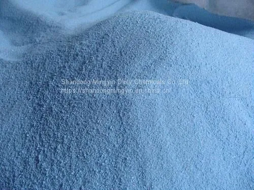 Light Blue Color Washing Powder