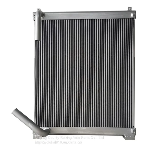 High Performance EX220-5 Excavator Aluminum Radiator Water Tank photo-3