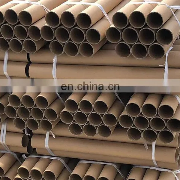 Stretch Film Use Brown Kraft Paper Tube Paper Core photo-2
