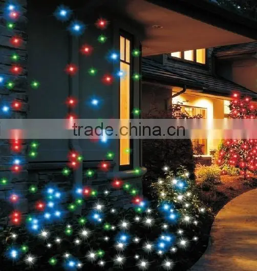 12m 100 Bulbs LED String Light for Christmas Holiday Decoration With Solar Power photo-3