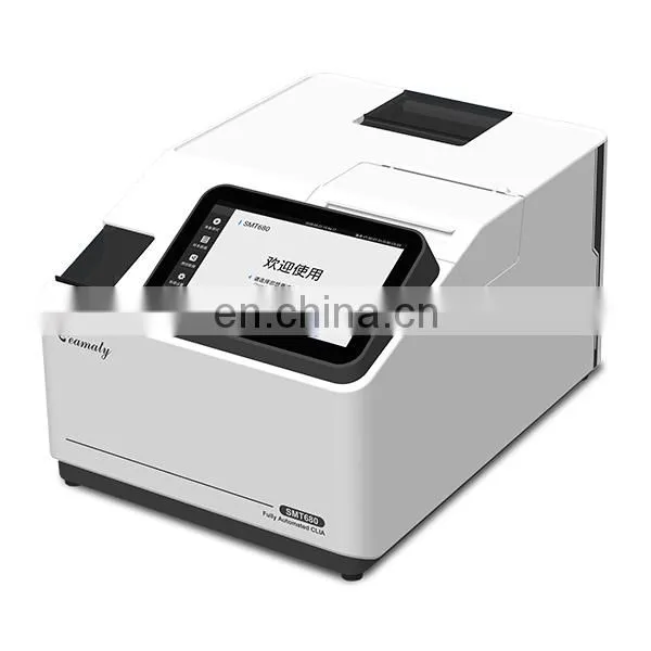 SMT680 Full Automatic Portable Diagnostic Tools Poct Immunoassay Analyzer Chemiluminescence photo-3