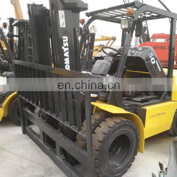 New Arrival Used Widely Komatsu 5 Ton Forklift With Low Price and High Quality in Hot Sale photo-3