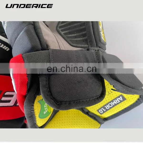 High Quality Factory Wholesale 9''-15''Ice Hockey Gloves Customized Logo Nylon Ice Hockey Glove photo-3