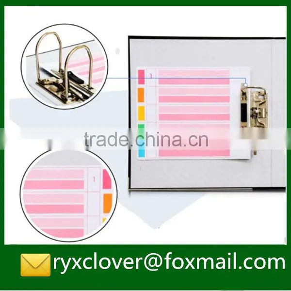 Office Stationery Paper Lever Arch File Folder With Finger Ring photo-2