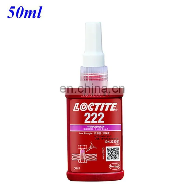 New 50ml Threadlocker Loctiter 222 242 Screw Glue 243 Anti-loose Tight Sealing Adhesive Thread Fastening Glue photo-2