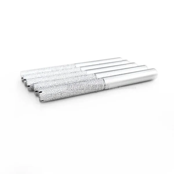 Customized Cross Groove Brazed Grinding Head 10mm Carbon Fiber Drilling and Edge Trimming Tolerance Small Diamond 50 Mesh photo-2