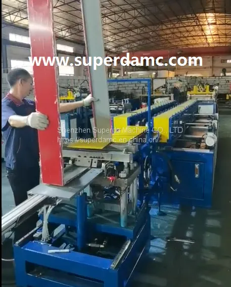Multiple Hose Reel Cabinet Size Fabricating Machine