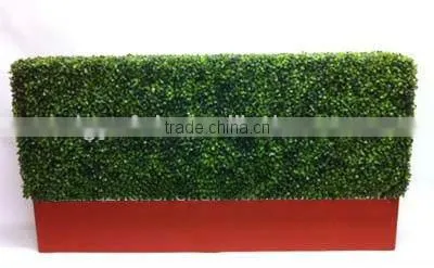 Factory Cheap Artificial Green Grass Fence Artificial Grass Hedge Wholesale photo-2