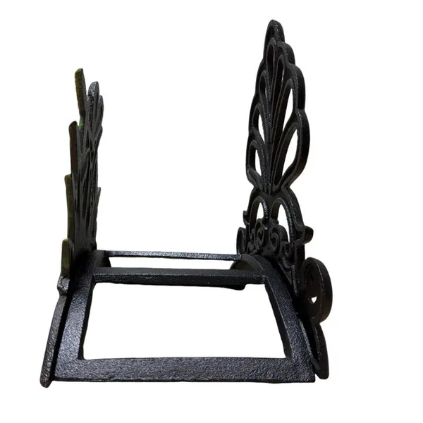 Cast Iron Hose Holder Water Pipe Rack Stand Color Painted Dragonflies Pattern Villa/Porch/Lawn Fence Decor photo-5