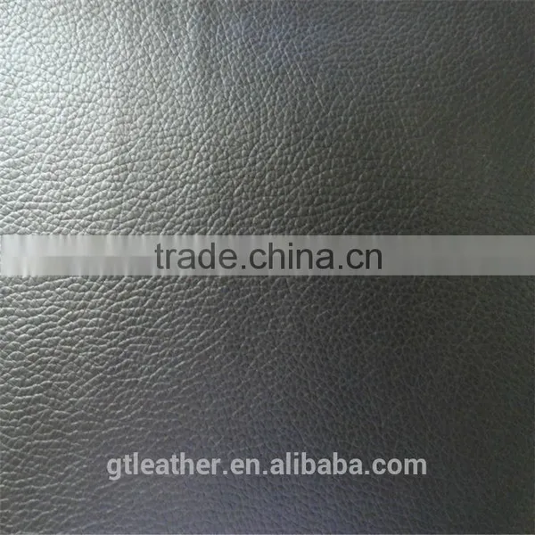 Pu Coatd Cow Leather for School Shoes photo-2