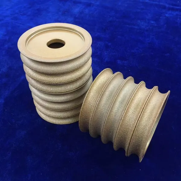 Keme Brazed Diamond Grinding Wheel for Ceramic Stone Slabs Diameter 80 Outer Diameter U-g Grinding Wheel photo-2