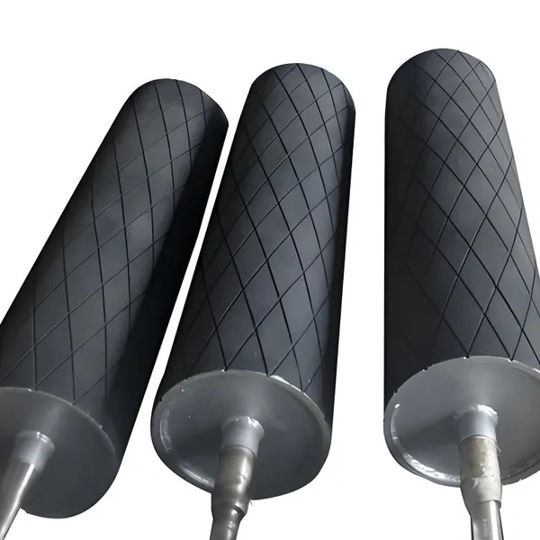 Custom Grooved Rubber Rollers Manufacturer - Helical, V, U, Herringbone & More photo-3