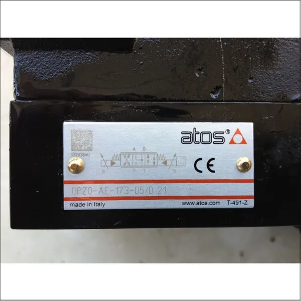 Atos DPZO-AE-173-D5 D 21 Two-stage Electro-hydraulic Proportional Directional Valve 100% New Original All Fitting photo-3