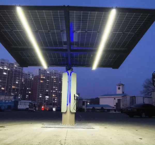 Wanze Energy Smart Dual Axis Solar Tracker Carport 5.2kWp Integrated EV Charging Station With 10kWh Battery Storage for Commercial Parking Lots photo-4