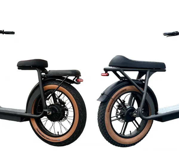 20inch Electric Curiser Scooter Motorcycle With Bench Seat photo-3