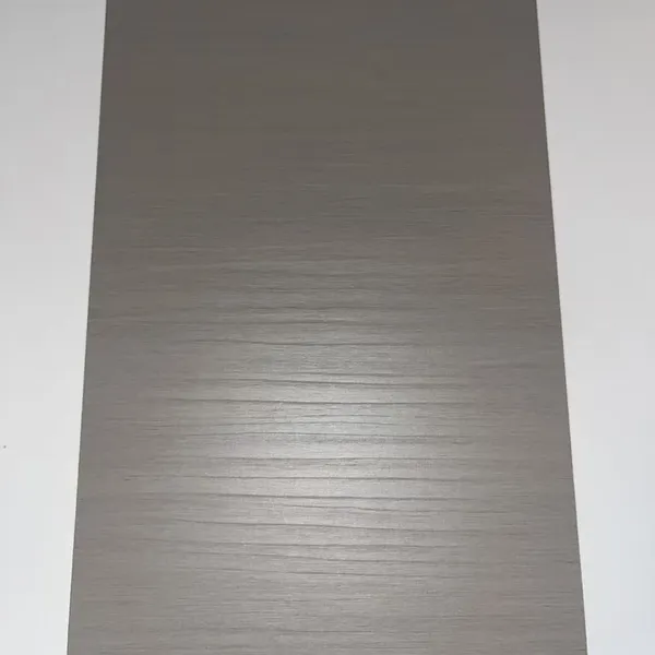 Metal Brushed Veneer Plywood, Fingerprint‑proof Scratch‑resistant Cabinet Door Panel