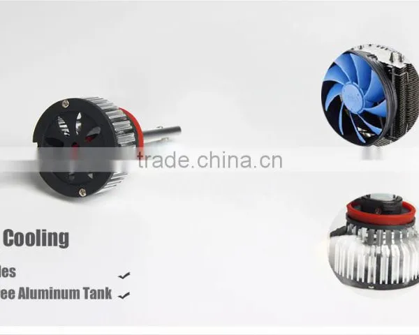 Factory Price 25w 3000LM LED Headlight Bulbs Lamp Type 12v 24v H4, H7, H8, H9, H11, 9005, 9006 Led Headlight Conversion Kit photo-2