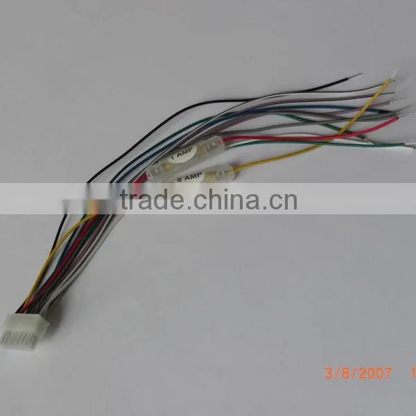 12Pin Black Female Connector 12 Pin Withe Male Connector 6*30 NYlon Connector Wire Harness For Car photo-3