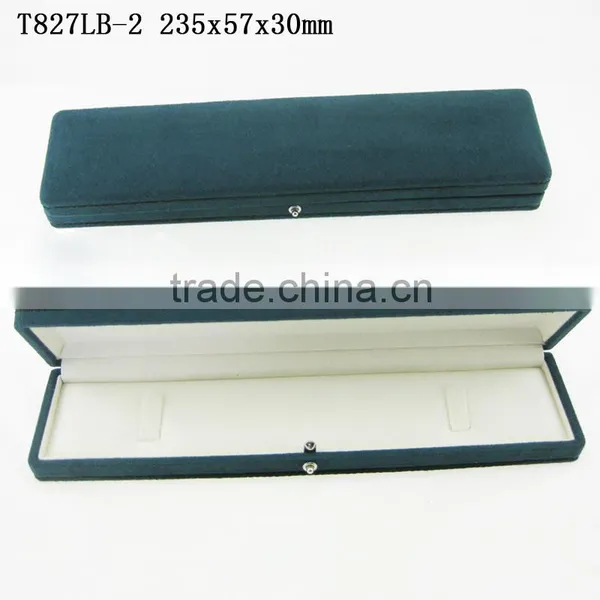 T491 Red Logo Printed Long Chain Jewelry Bracelet Box With Lining Velvet photo-4