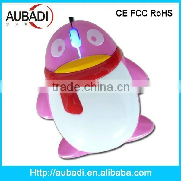 Lovely 3D Penguin Animal Shaped Computer Mouse
