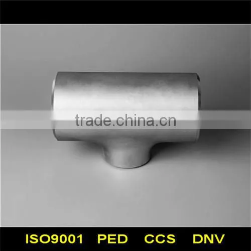 High Quality ANSI Stainless Steel Straight Tee