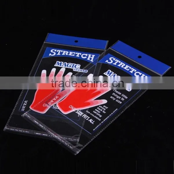 Colorfull Plastic Bags With Die Cut and Header