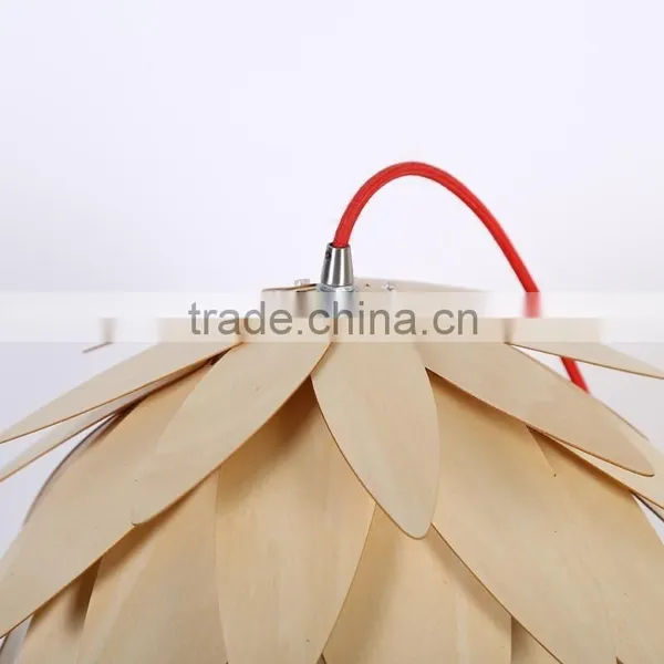 Wooden LED Pendant Light JK-8005B-29 China Supplier High Quality Indoor Pendant Lamp Wooden Lights photo-3