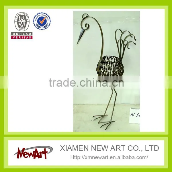 China Garden Decoration Metal Home Decor Cock