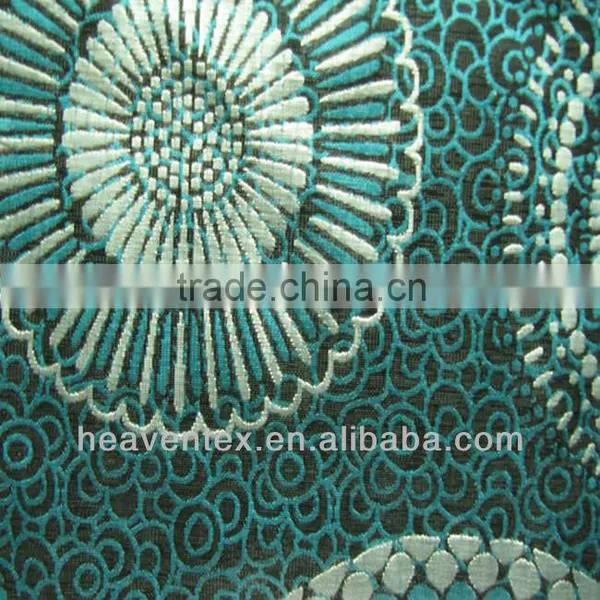 Upholstery Jacquard Cheap Curtain Fabirc (HX06046)