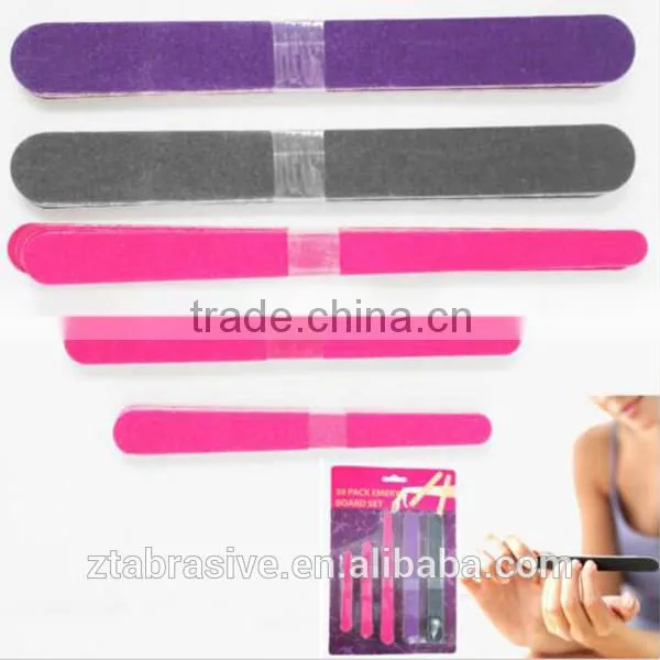 30 Double Sided Emery Board Nail Files Manicure Pedicure Coarse Mini Medium New photo-4