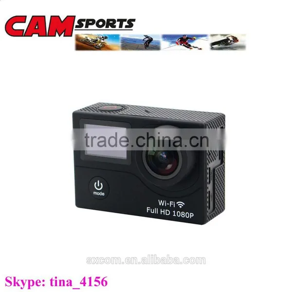 2.0" LCD+0.95" OLED Dual Screen WiFi 1080p Full HD Sport Camera photo-2