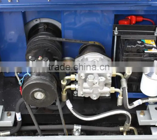 Hydraulic Walk Behind Double Drum Vibratory Road Roller photo-3