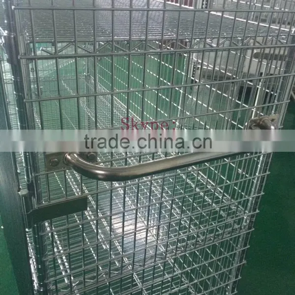 Stainless Steel Shelving Cage With Lock Catch photo-4